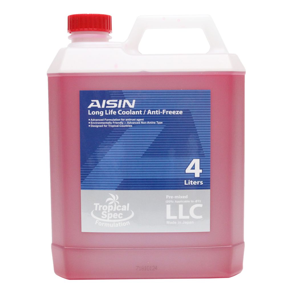 Nước làm mát động cơ ô tô AISIN Đỏ (RED) LCPM20A1LR - Chai 1L