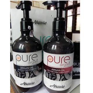 DẦU GỘI XẢ DƯỠNG CHẤT PHỤC HỒI ABANIA PURE ARGAN 500ML