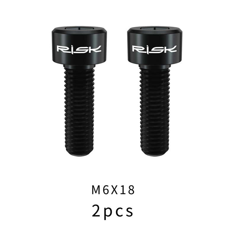 Bộ 2 Ốc Vít Sửa Chữa Đĩa Phanh Xe Đạp Leo Núi Rỗng M6x18