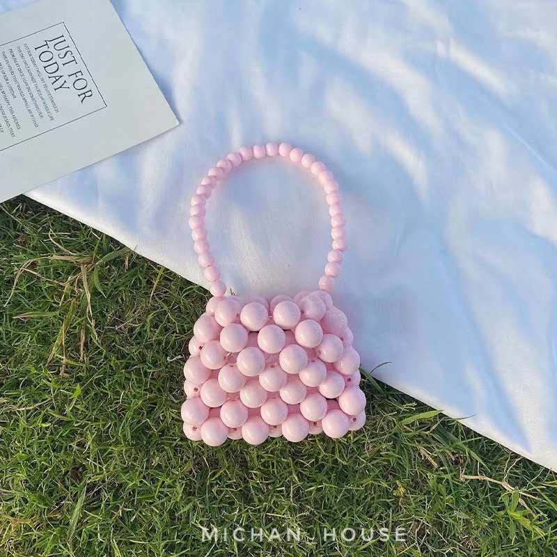 Túi xách cho bé, túi mini chụp ảnh, decor sản phẩm, túi đính hạt xinh xắn