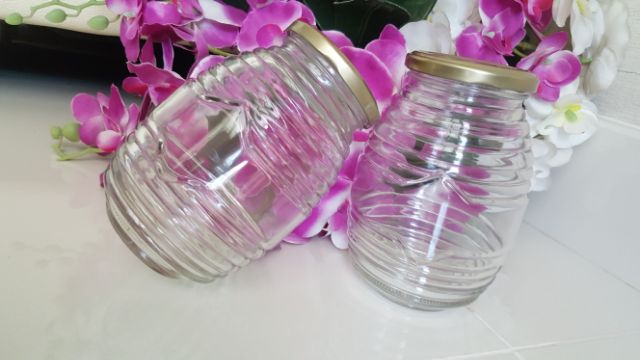 HỦ CON ONG THỦY TINH 100ml, 200ml, 350ml