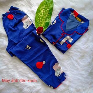 Đồ bộ mặc nhà lụa satin cao cấp
