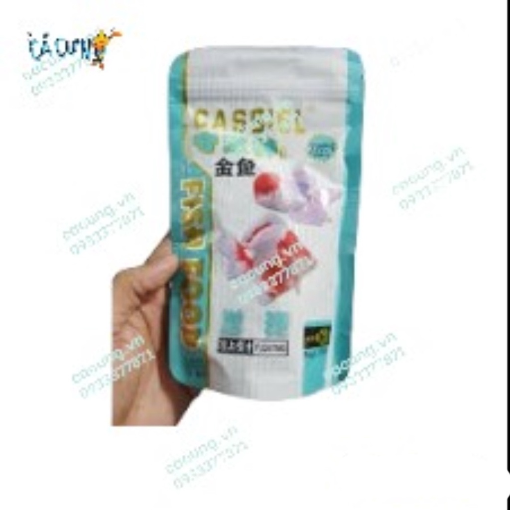 THỨC ĂN CASSIEL NHẬT CHO CÁ BA ĐUÔI 100G