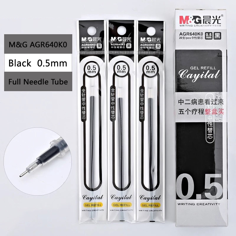 Set 10 Ruột Bút Bi Thay Thế 0.5mm