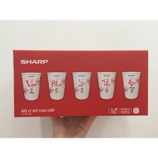Bộ quà tặng bộ ly sứ cao cấp từ 𝐒𝐇𝐀𝐑𝐏