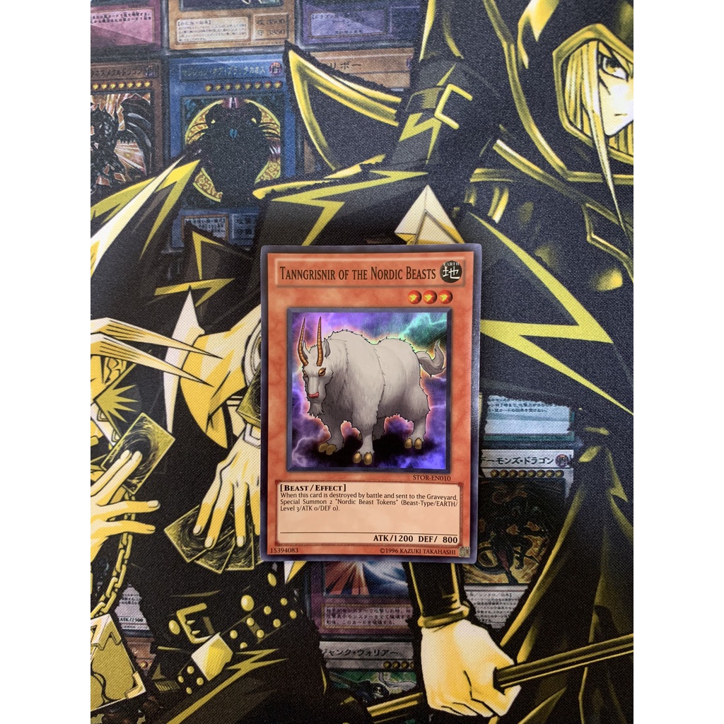 Thẻ bài Yugioh: Tanngrisnir of the Nordic Beasts - STOR-EN010 - Super Rare 1st Edition