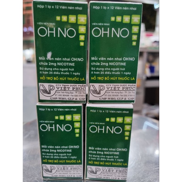 Viên Nhai OHNO - Thực phẩm bảo vệ sức khỏe