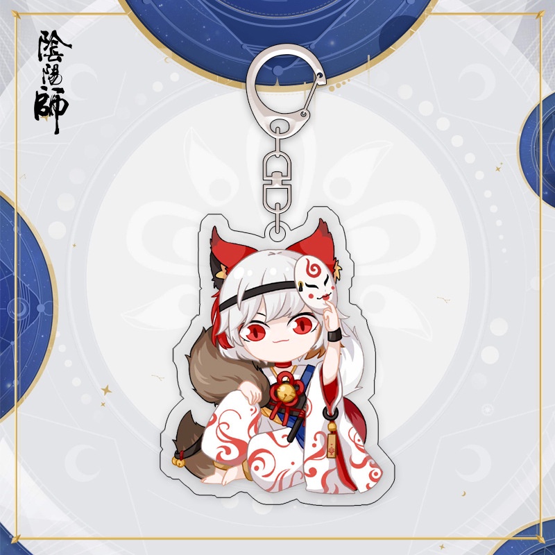 Móc Khóa Hình Nhân Vật Hoạt Hình Anime YP3 Onmyoji PY3 Kích Thước 6cm