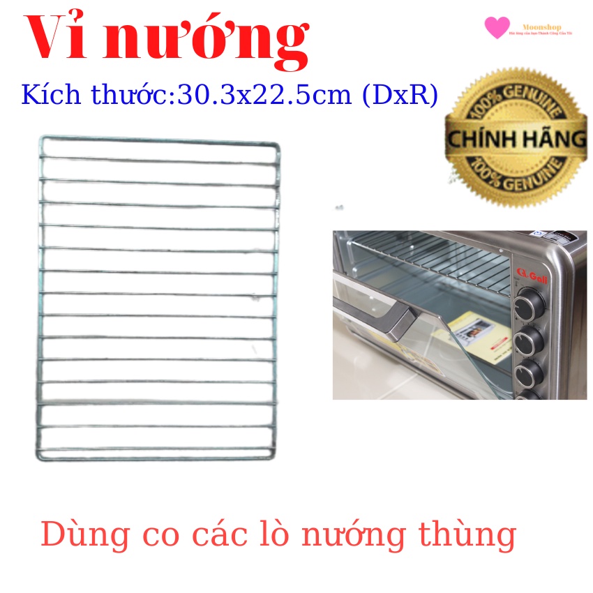 BỘ KHAY VÀ VỈ NƯỚNG DÙNG CHO LÒ NƯỚNG THÙNG