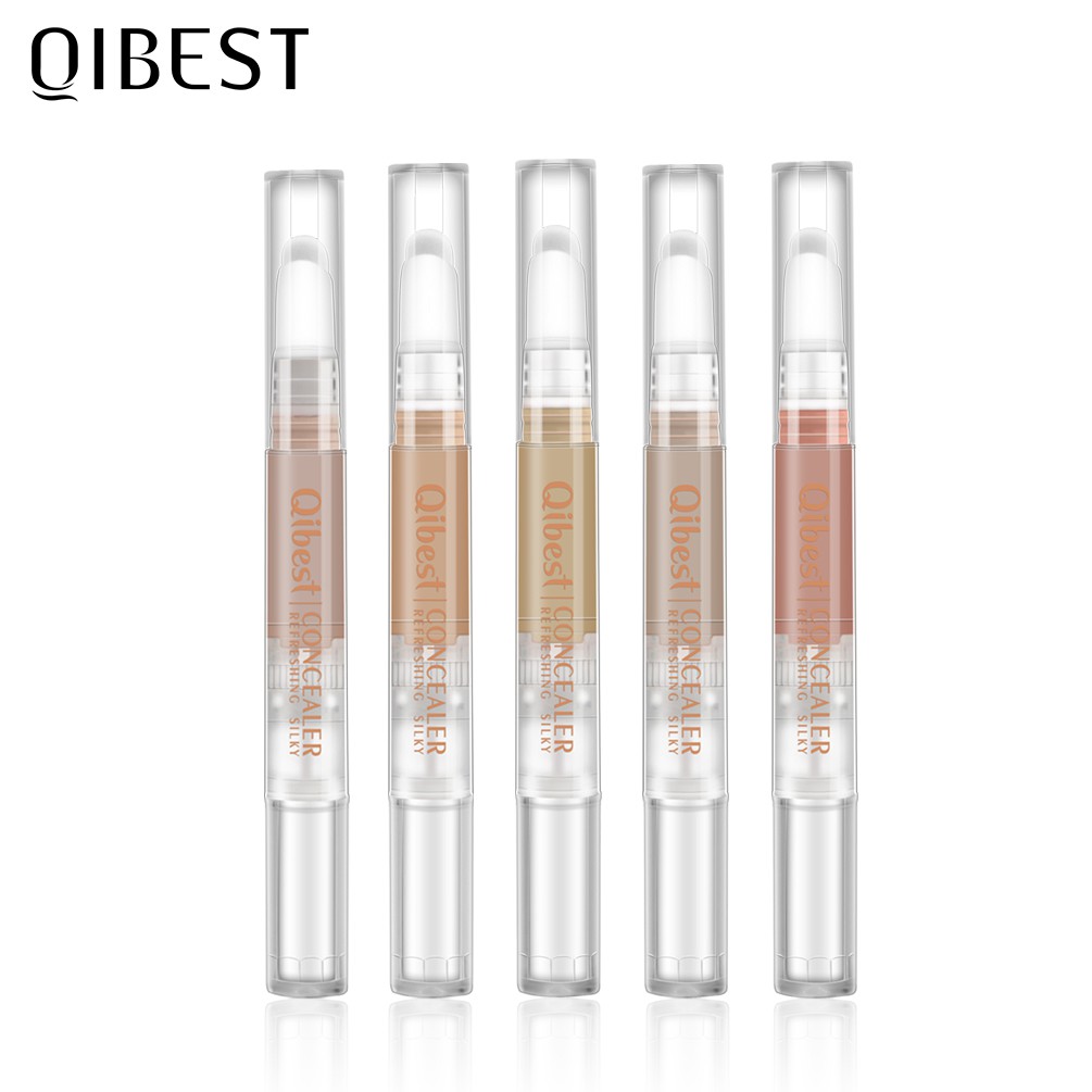 Kem che khuyết điểm QIBEST dạng lỏng trang điểm sáng da tự nhiên và không tì vết 30g | BigBuy360 - bigbuy360.vn