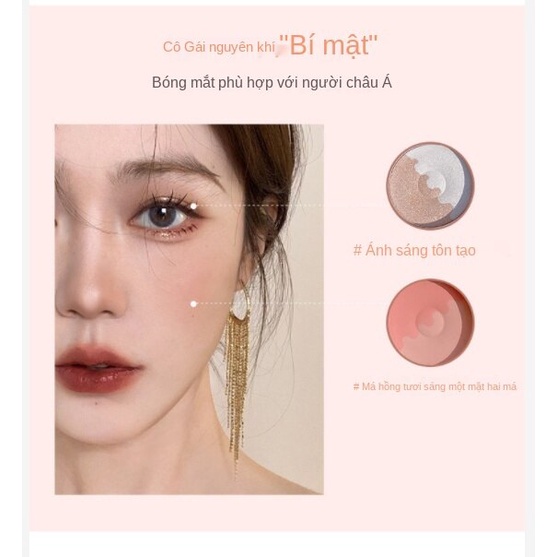 Phấn má hồng hiệu ứng bắt sáng cao 3 chiều trang điểm tự nhiên kháng nước chống thấm mồ hôi dễ thương xinh xắn | BigBuy360 - bigbuy360.vn