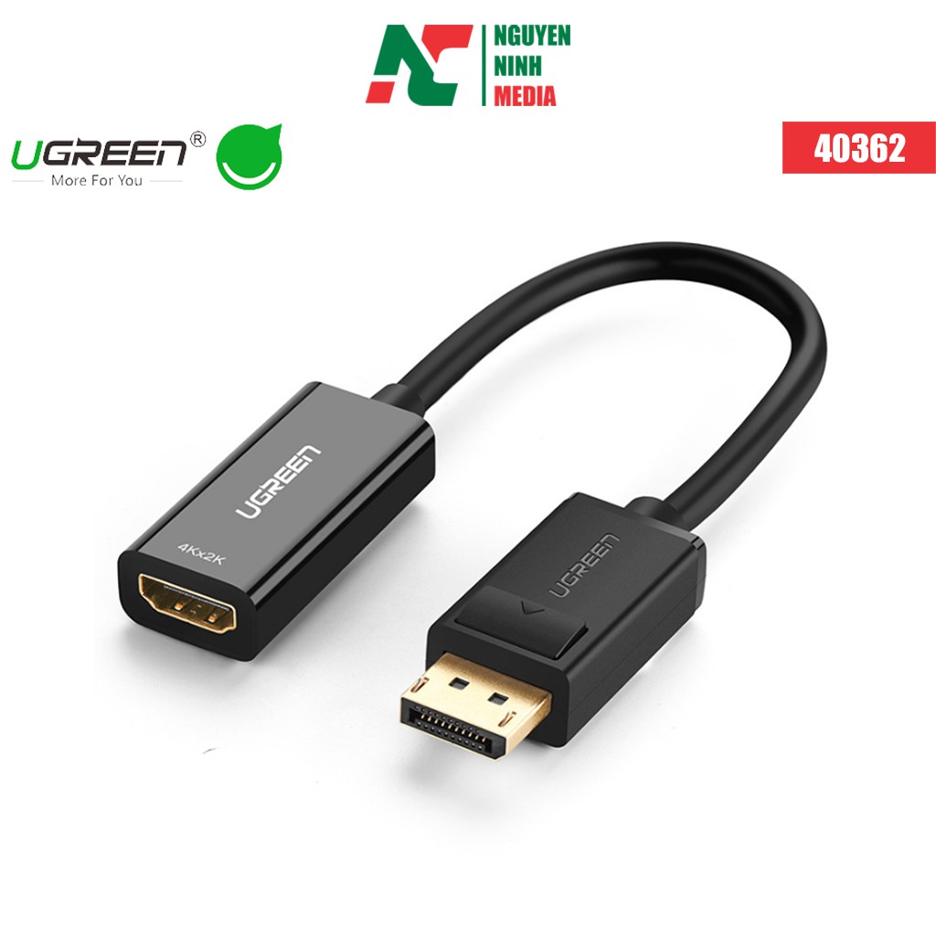 (Hàng Chính Hãng) Cáp chuyển Displayport sang HDMI chính hãng Ugreen 40362