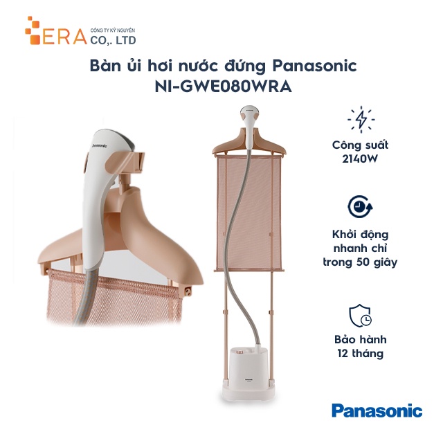 Bàn ủi hơi nước Panasonic PABU-NI-GWE080WRA