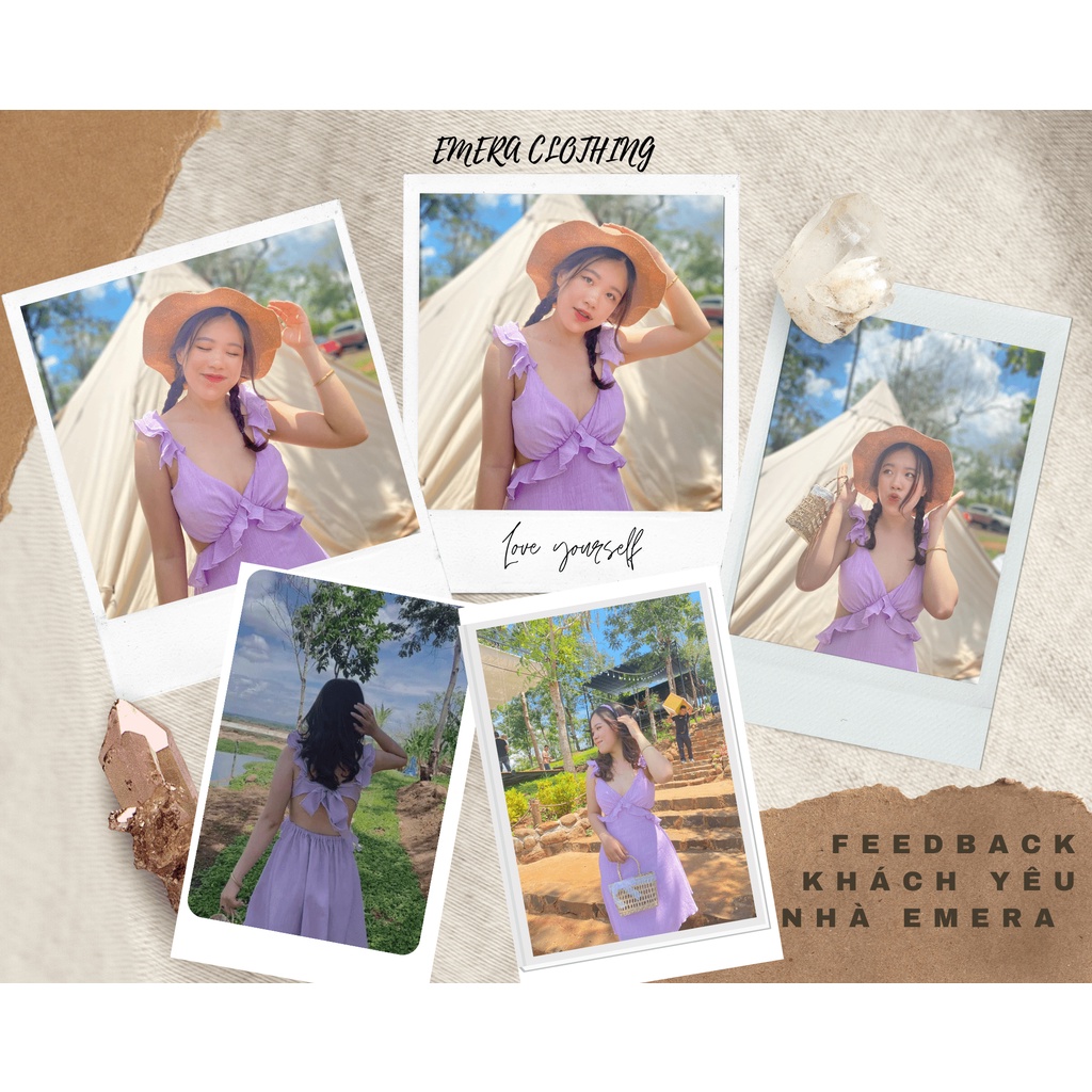 Váy xoè Belle Trendy 2022 (đi biển, cafe, tiệc)