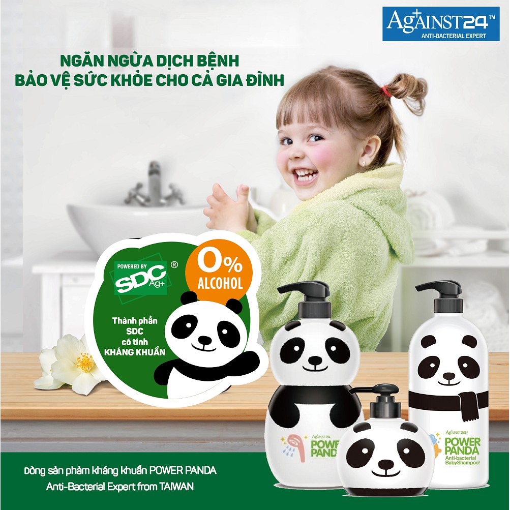 AGAINST24 - Power Panda Nước rửa tay kháng khuẩn 300ml | BigBuy360 - bigbuy360.vn
