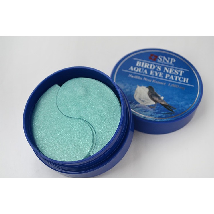 Hộp Miếng Dưỡng Da Vùng Mắt Ngăn Ngừa Lão Hóa SNP Bird'S Nest Aqua Eye Patch