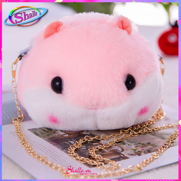 Đeo chéo Bóp đầm gấu thời trang cho bé hình chuột k501 Shalla