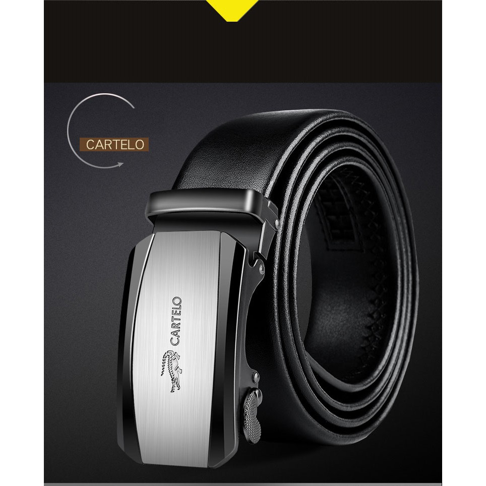 [HÀNG CHẤT] THẮT LƯNG DA DÂY NỊT NAM DOANH NHÂN HAI LỚP CATVIENSHOP | BigBuy360 - bigbuy360.vn