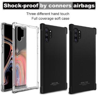Samsung Galaxy Note10 Note 10+ Note 10 Plus Pro Case IMAK Shockproof Airbag Soft TPU Back Cover+Film