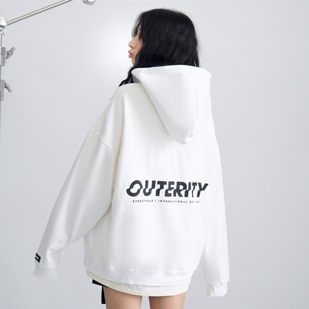 [Mã 12FASHIONSALE1 giảm 10K đơn 50K] Áo Hoodie nỉ SIGNATURE OUTERITY - BW FASHION | WebRaoVat - webraovat.net.vn