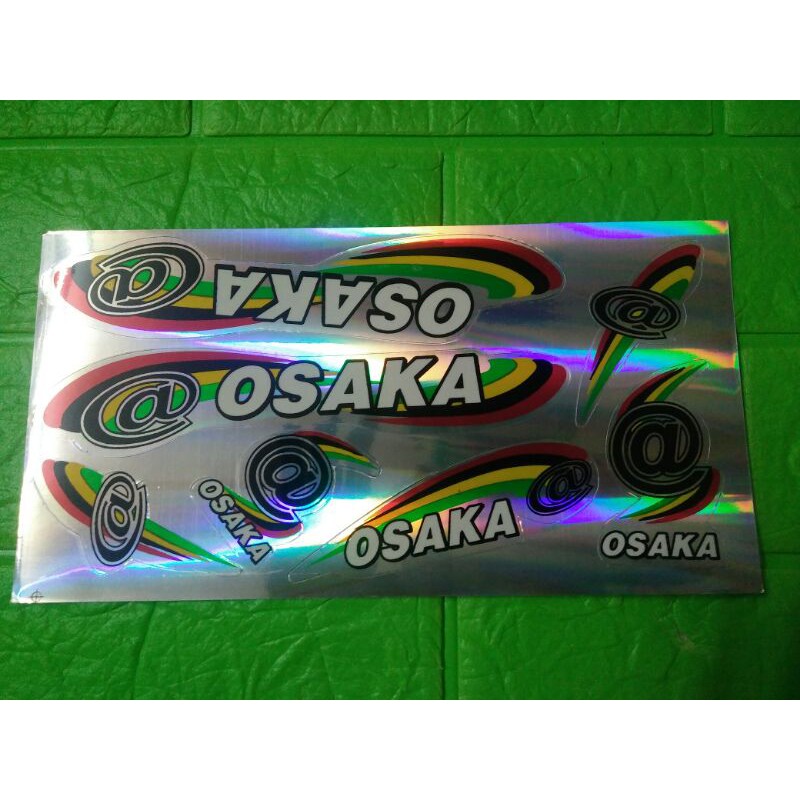 Bộ tem dán xe đạp Osaka