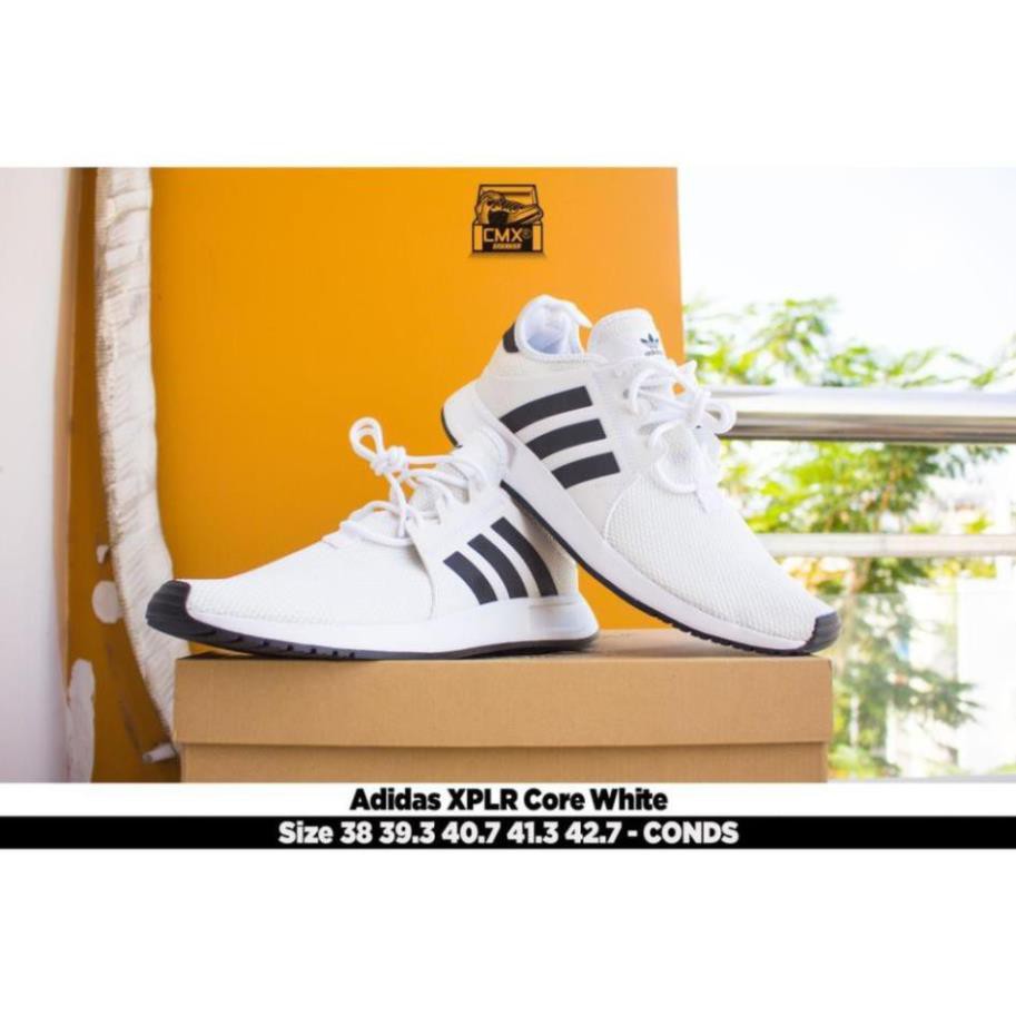 [Sale 3/3]😘 [ HÀNG CHÍNH HÃNG ] Giày Adidas XPLR Black.White ( CQ2406 ) - REAL AUTHETIC 100% -B98