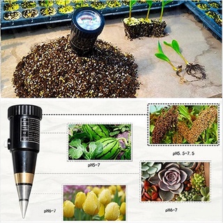 Máy Đo Độ Ẩm / Độ pH / Độ Chua / Nhiệt Độ Của Đất Đa Dụng