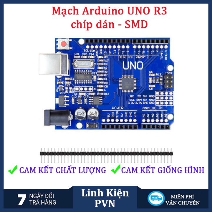 Mạch thích hợp phát triển ARDUINO UNO R3 | BigBuy360 - bigbuy360.vn