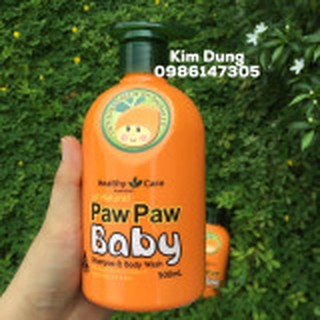 Sữa tắm gội Paw Paw Baby Healthy Care