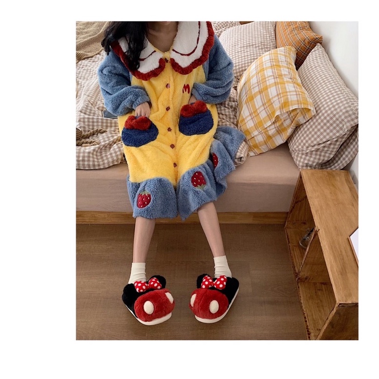 Dép bông Minnie 🌈🌈🌈