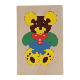 Đồ chơi giáo dục Việt For Kids - Tranh ghép 16x24 - Con Gấu - VT3P-0087-8
