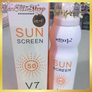 KEM CHỐNG NẮNG V7 SUN SCREEN 50++