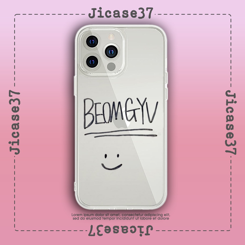 Ốp lưng iphone cạnh vuông Jicase Beomgyu TXT Kpop 6plus/6s/6splus/7/7plus/8/8plus/x/xs/11/12/pro/max/plus/promax