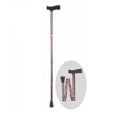Gậy gấp khúc 1 chân ( màu nâu đồng )