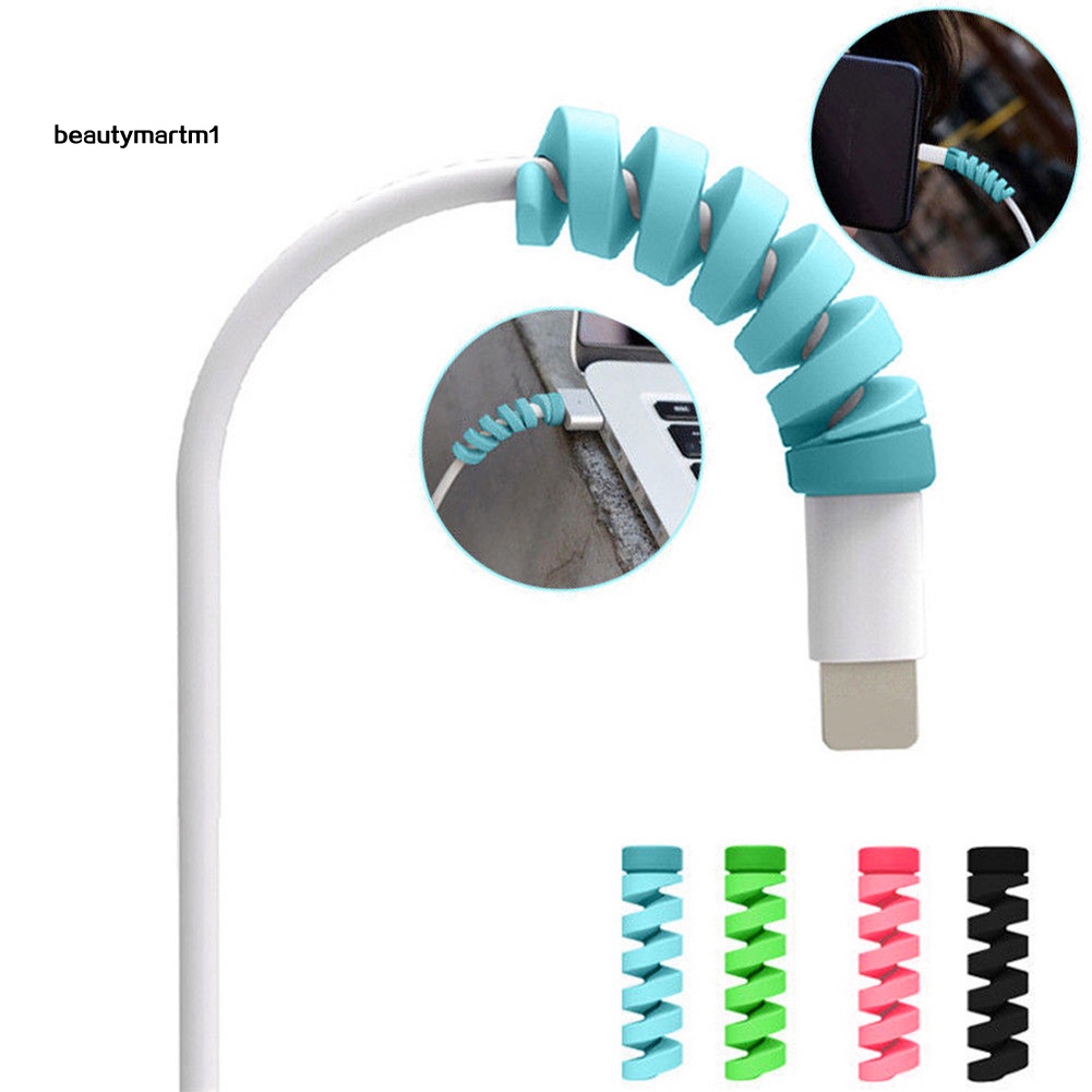 (Shop Amart) Bộ 4 Vỏ Bọc Bảo Vệ Dây Cáp Sạc USB