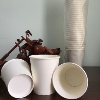 50 Ly giấy trắng không nắp 210/270/420/480/600ml (hàng Việt Nam)