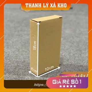 [Giá gốc tận xưởng] 18x10x4 Hộp Carton Đóng Hàng