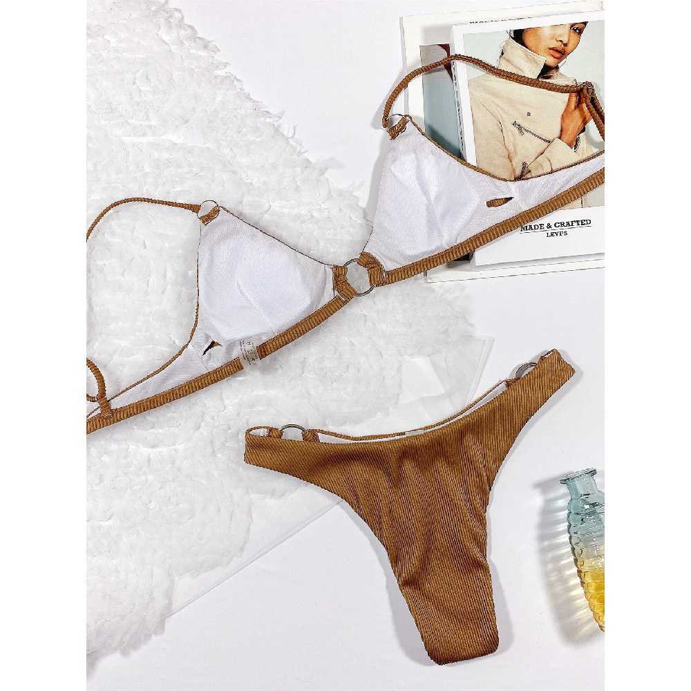 Bikini Màu Nâu Mới Cho Nữ Zj22 | BigBuy360 - bigbuy360.vn