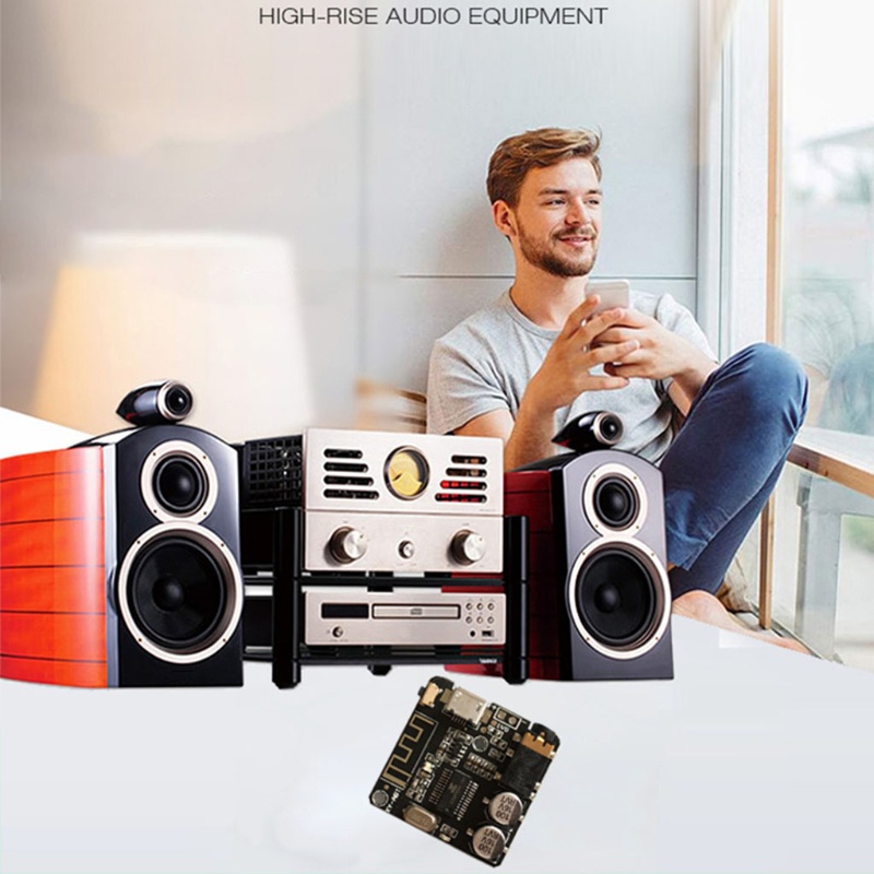 Bảng Mạch Khuếch Đại Âm Thanh Bluetooth 5.0 XY-ABT MP3 Chuyên Dụng Cho Loa Xe Hơi