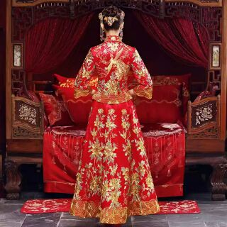 [ Order]  Bộ áo váy  trung hoa