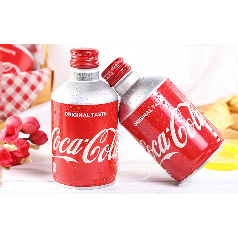 CoCa Cola Nhật chai nhôm nắp vặn siêu ngon