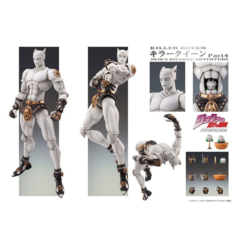 [ Ora Ora ] Mô hình Figure chính hãng Nhật - Super Action Statue Killer Queen - JoJo Bizarre Adventure JJBA