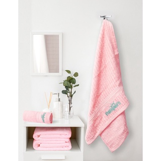 Combo Bộ 2 Khăn Cotton size 61 * 120 cm và 40 * 80 cm
