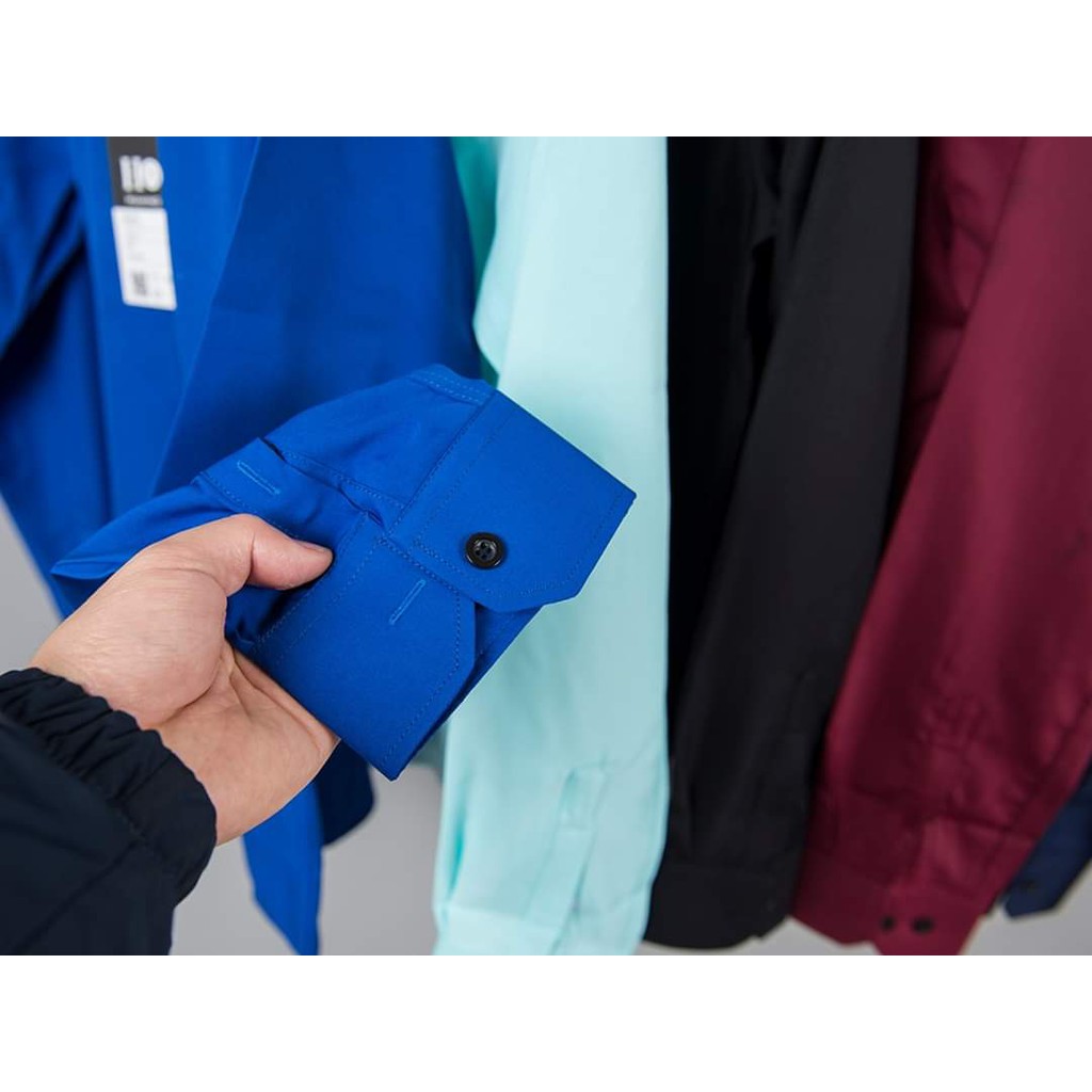 Áo sơ mi nam dài tay trơn giãn nhiều màu Nhà May Thuận Phát,vải lụa mềm mát không nhăn,khống xù | BigBuy360 - bigbuy360.vn