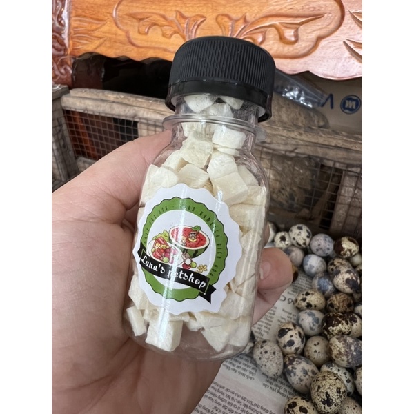 Đậu hũ sữa non, thức ăn vặt hamster