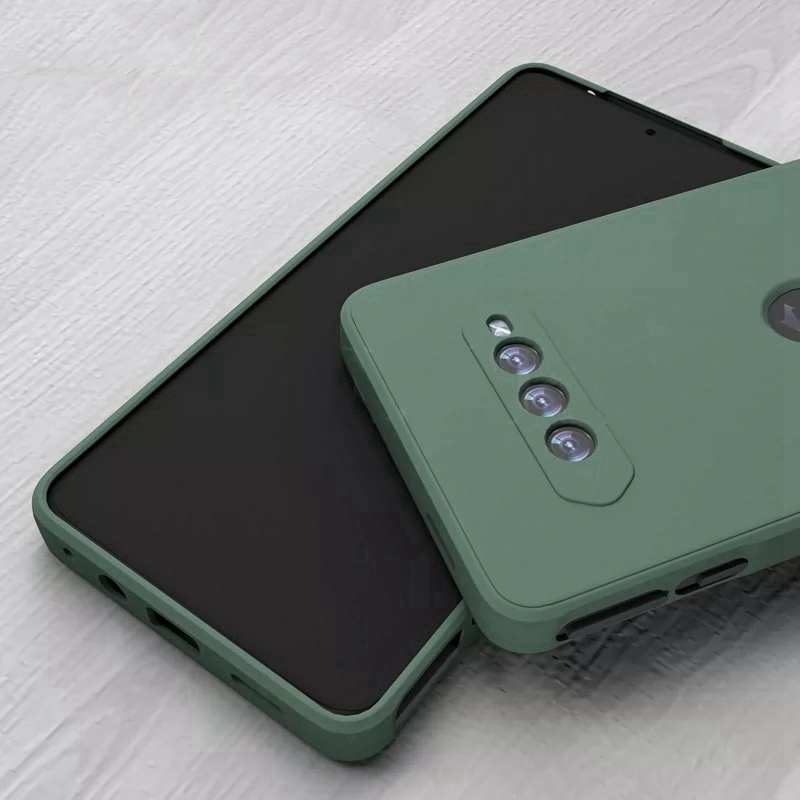 Ốp Điện Thoại Silicon Mềm Màu Trơn Cho Xiaomi Black Shark 4 Pro Black Shark 3