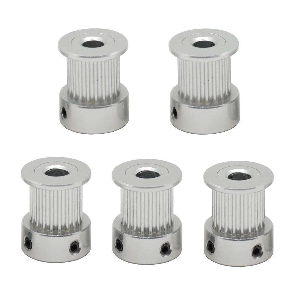 Puly GT2 trục 5 - 6mm - 20 răng