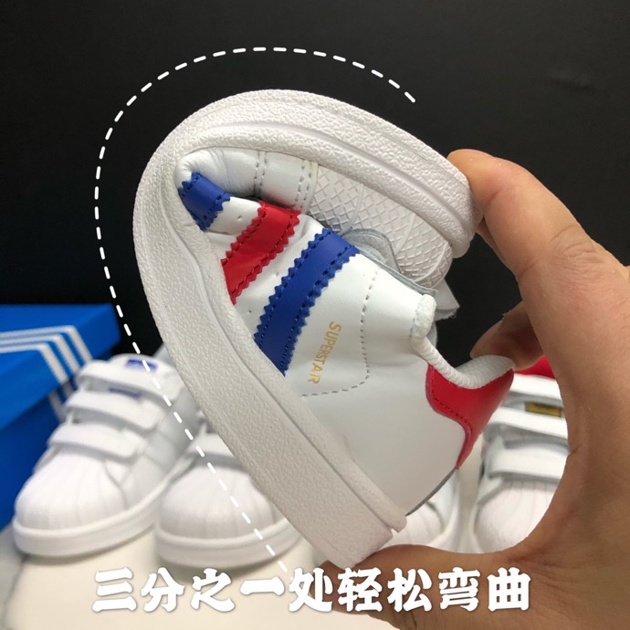 4 Giày Thể Thao Khóa Dán Phong Cách Adidas BIAO Dành Cho Trẻ Em