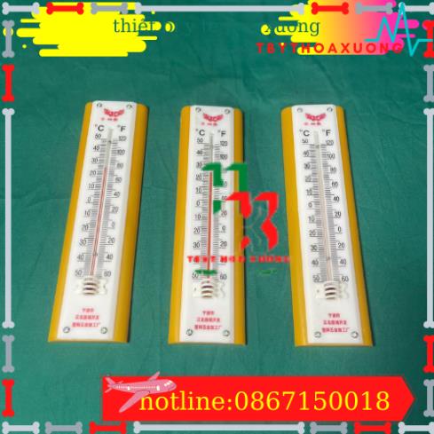 Com Bo 5 Cái Nhiệt Kế Thuỷ Ngân Dùng Đo Nhiệt Độ Phòng A-1