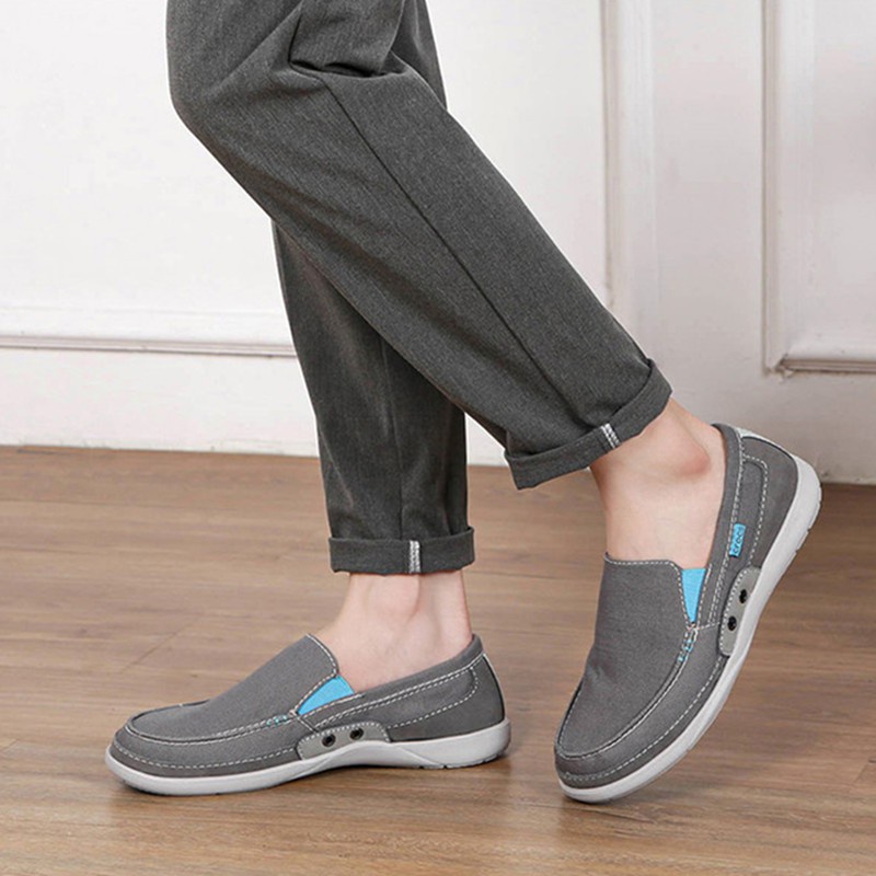 CROCS Giày Lười Vải canvas Thời Trang Dành Cho Nam